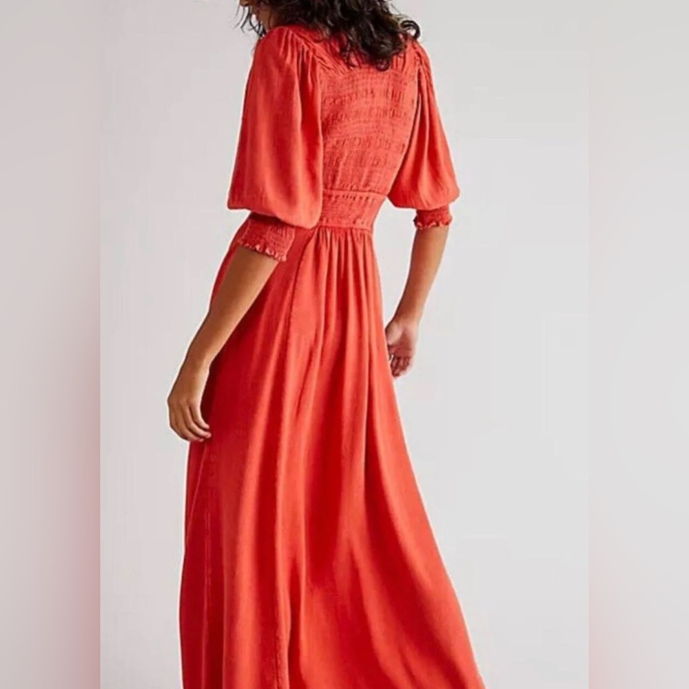 12. NWOT Free People String Of Hearts Maxi Dress - Picture 3 of 9